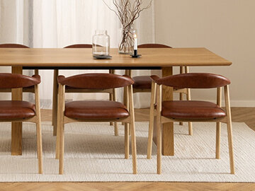 Mobiliário de estilo Japandi