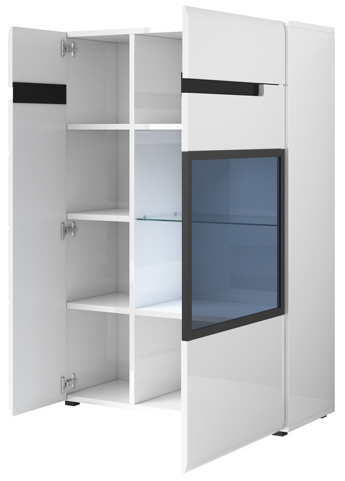 Aparador Austin D103 (Antracite + Gloss antracite)