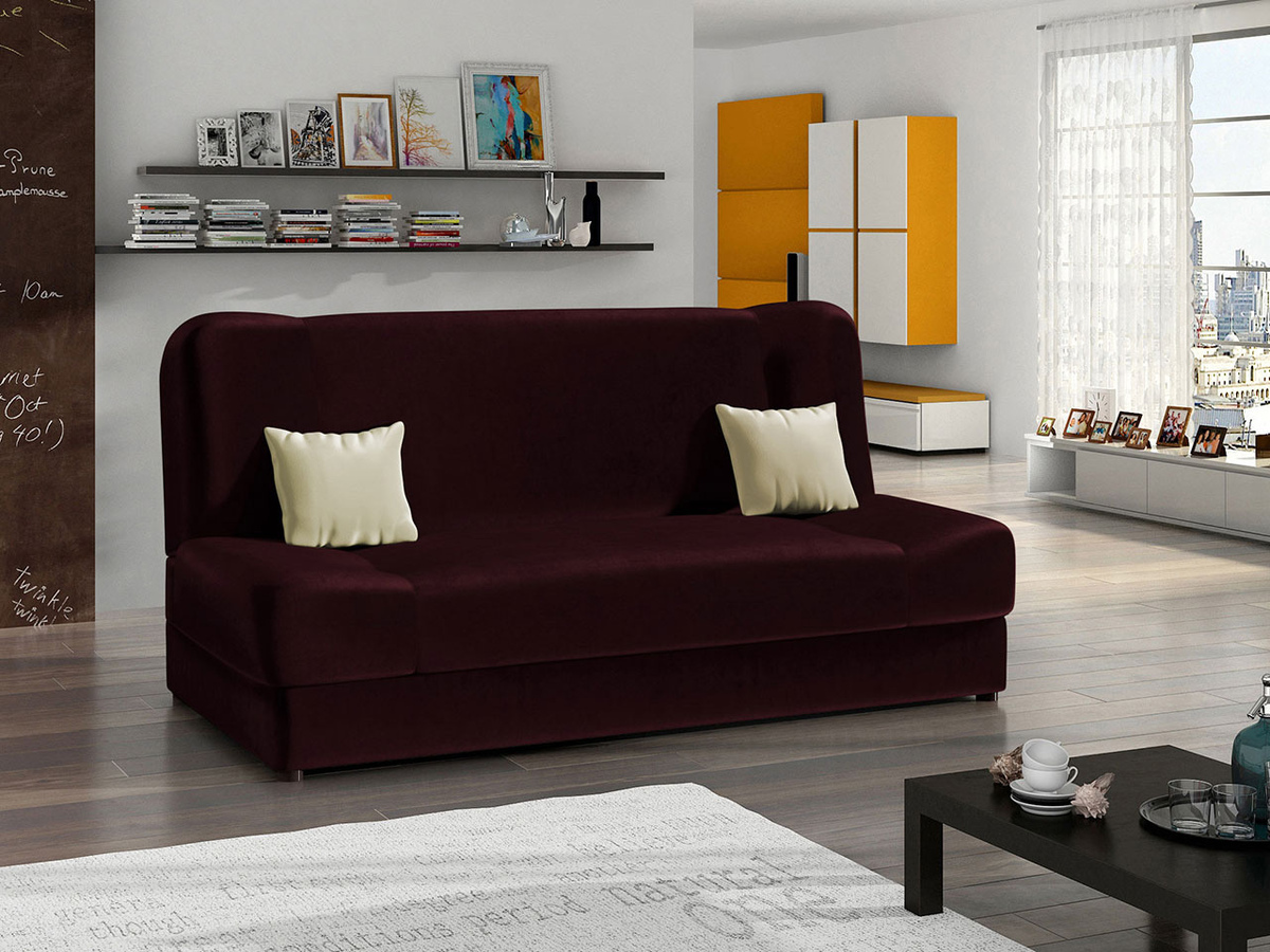 Sofá-cama Comfivo 110 (Magic Velvet 2202 + Magic Velvet 2250)