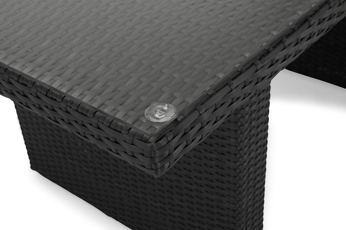 Conjunto de mobiliário para o exterior Comfort Garden 1435 (Cinzento escuro)