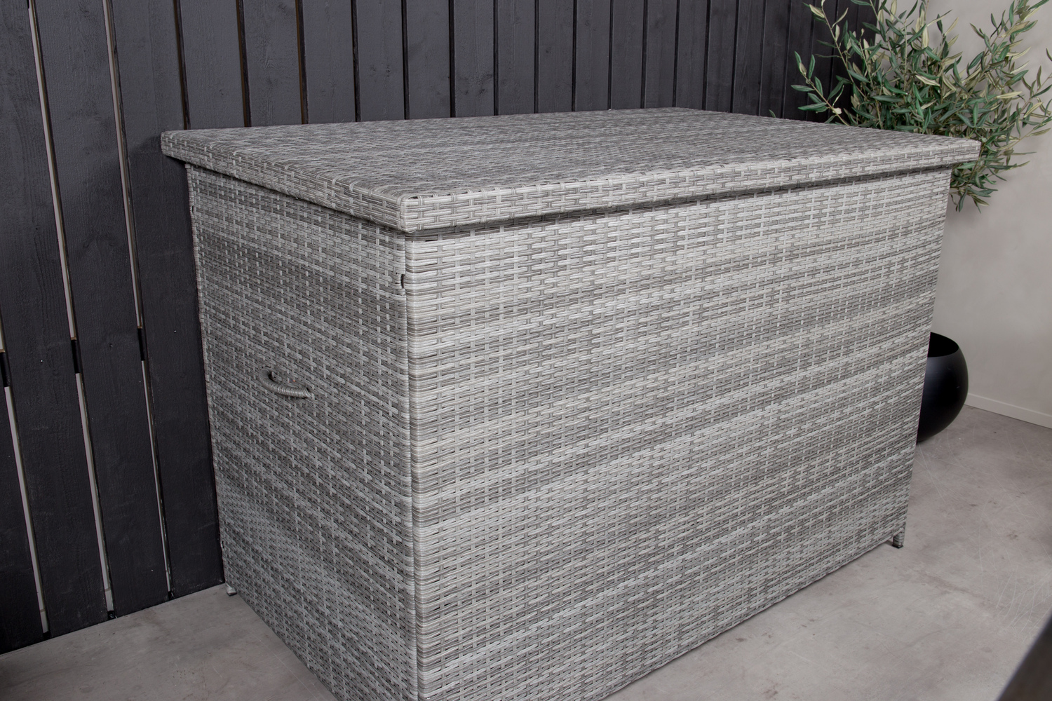 Caixa de armazenamento para o exterior Dallas 804 (Cinzento)