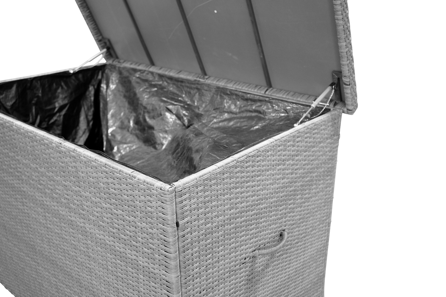 Caixa de armazenamento para o exterior Dallas 804 (Cinzento)