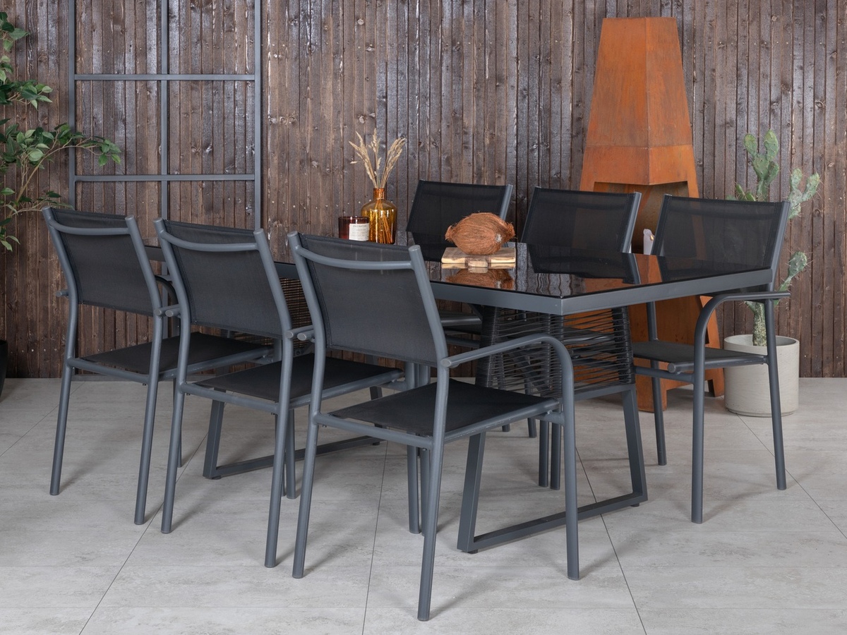 Conjunto de mesa e cadeiras Dallas 1048