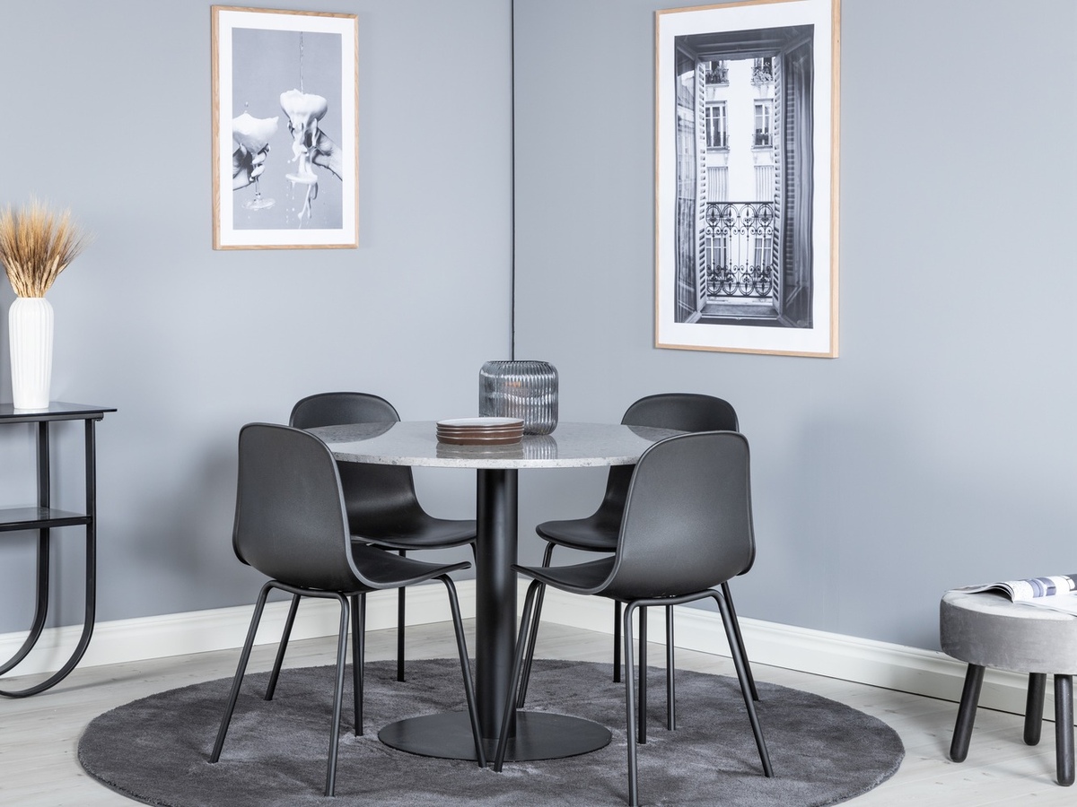 Conjunto para refeições Dallas 1149 (Preto)