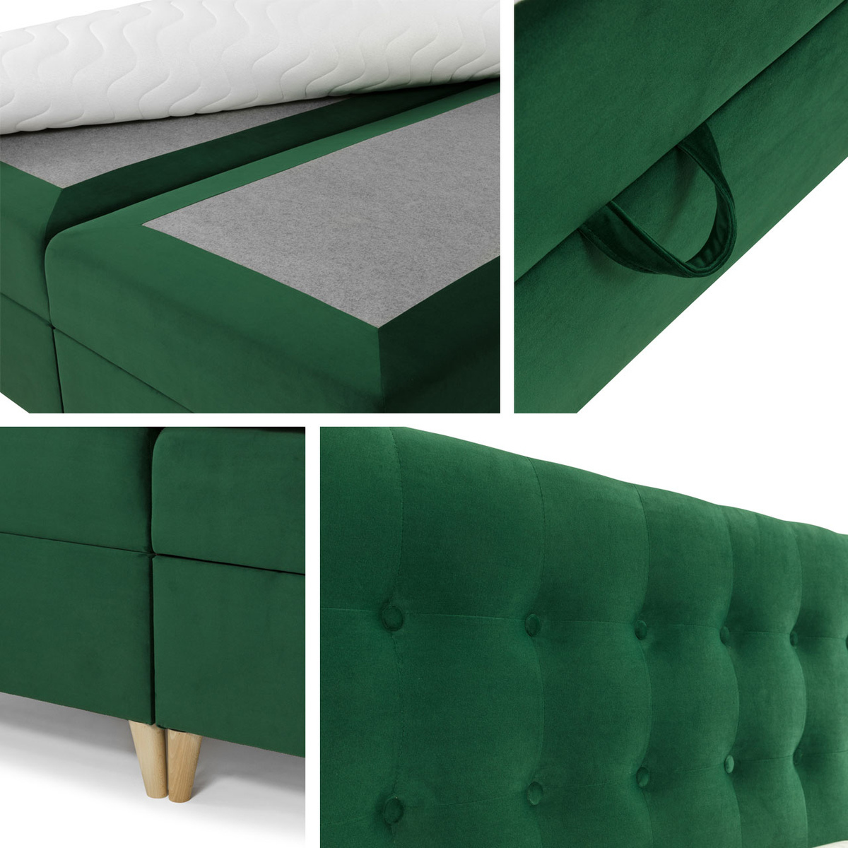 Cama continental Caseus (Magic Velvet 2217)