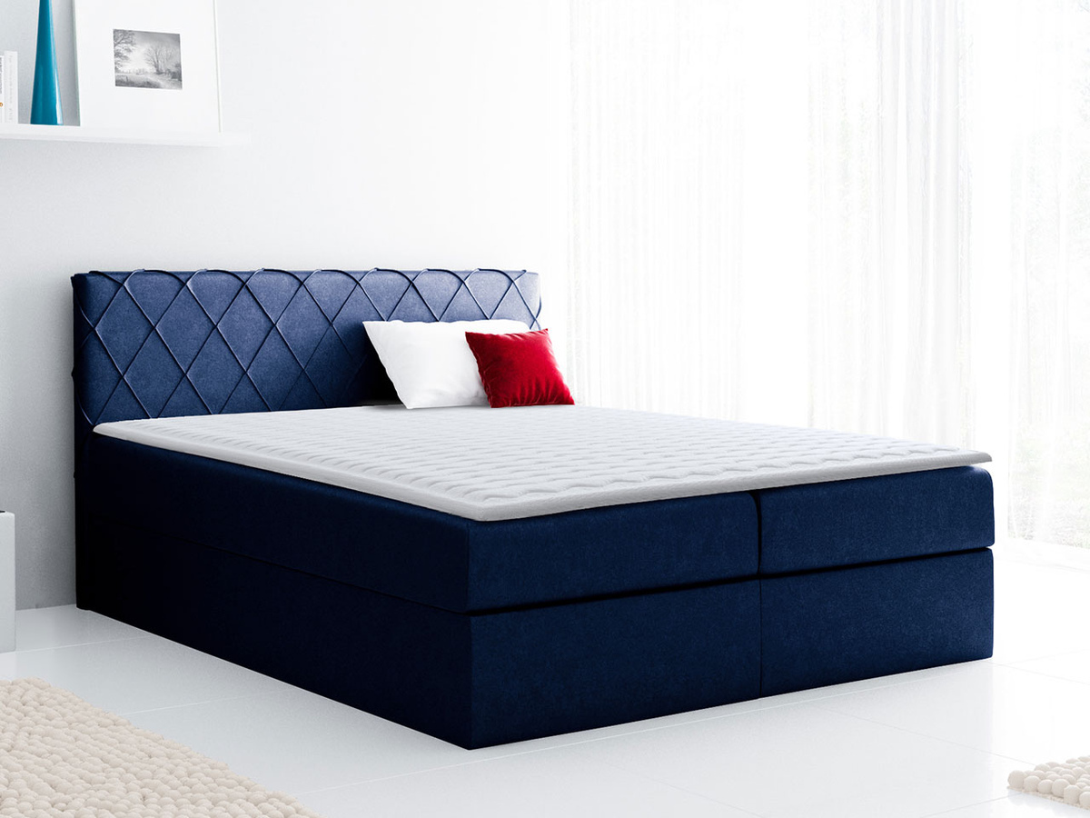 Cama continental Baltimore 127 (Velluto 11)