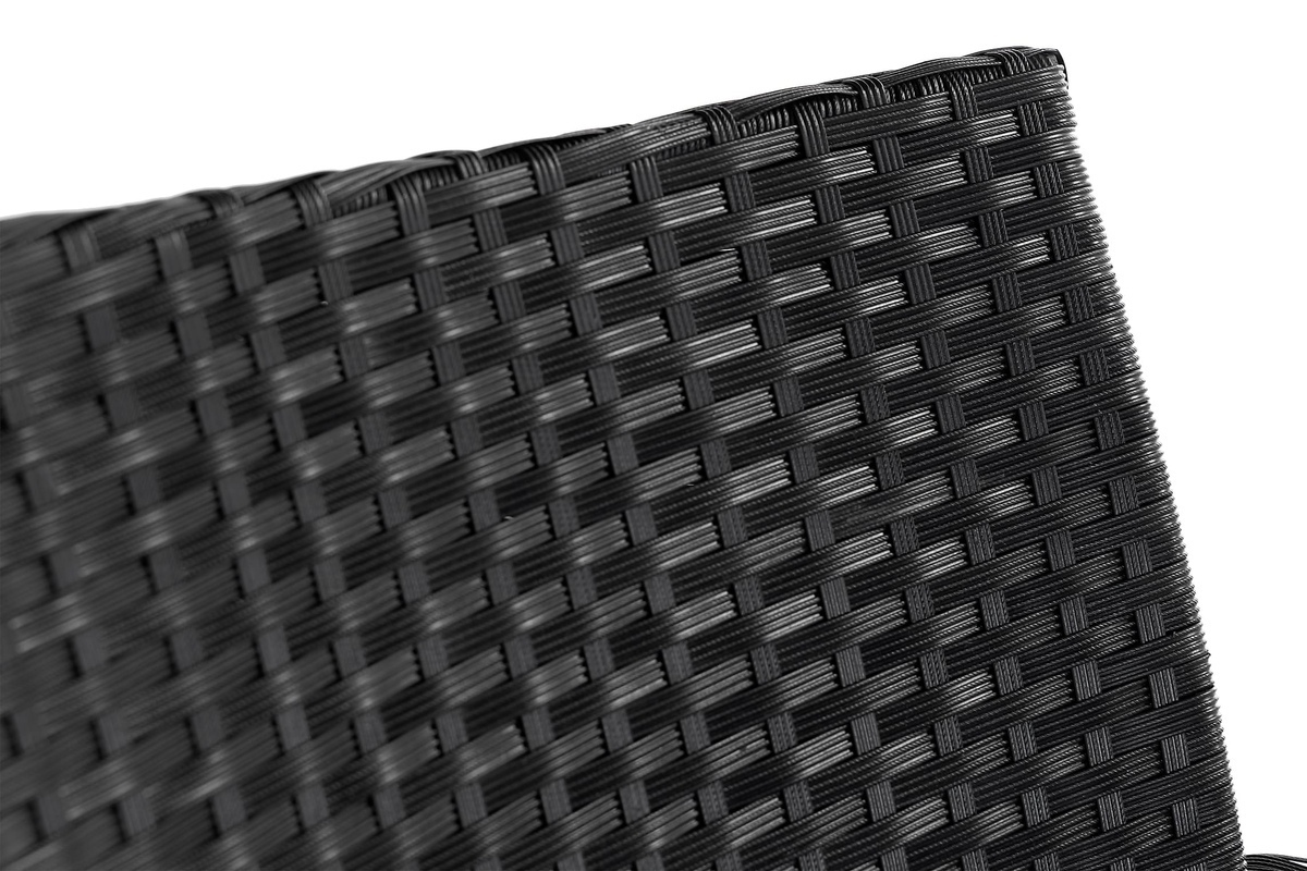 Conjunto de mesa e cadeiras deNoord 283 (Preto)