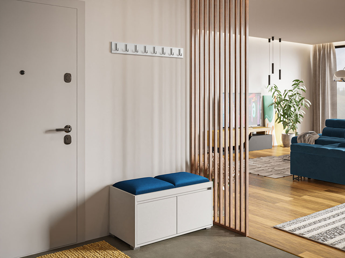 Conjunto para corredor Comfivo Pinus I (Branco + Manila 26)