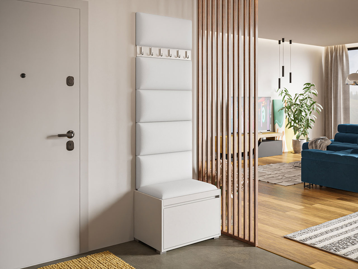 Conjunto para corredor Comfivo Pinus V (Branco + Soft 017)