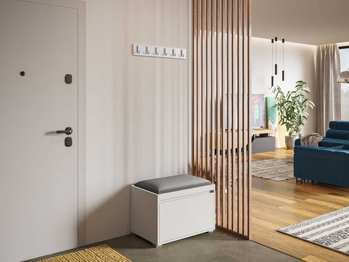 Conjunto para corredor Comfivo Pinus VIII (Branco + Manila 16)