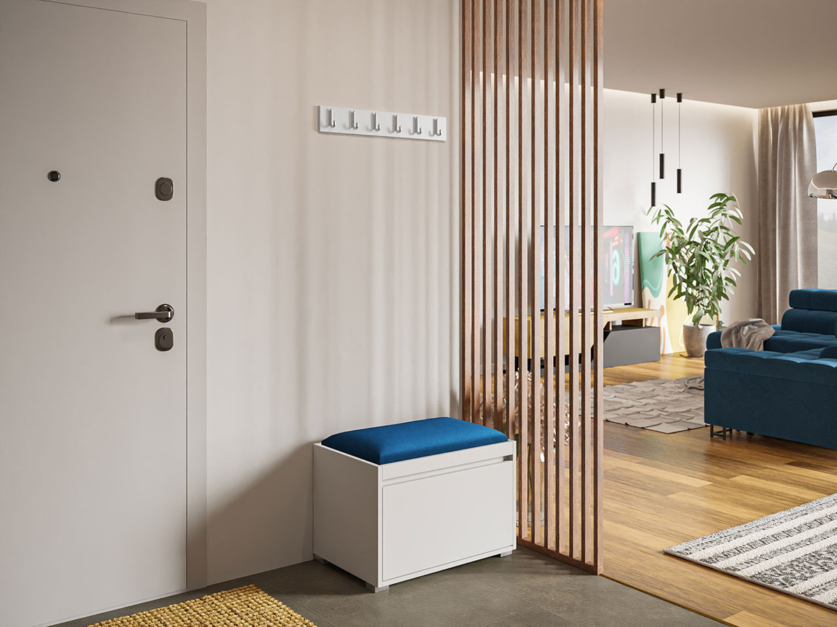 Conjunto para corredor Comfivo Pinus VIII (Branco + Manila 26)