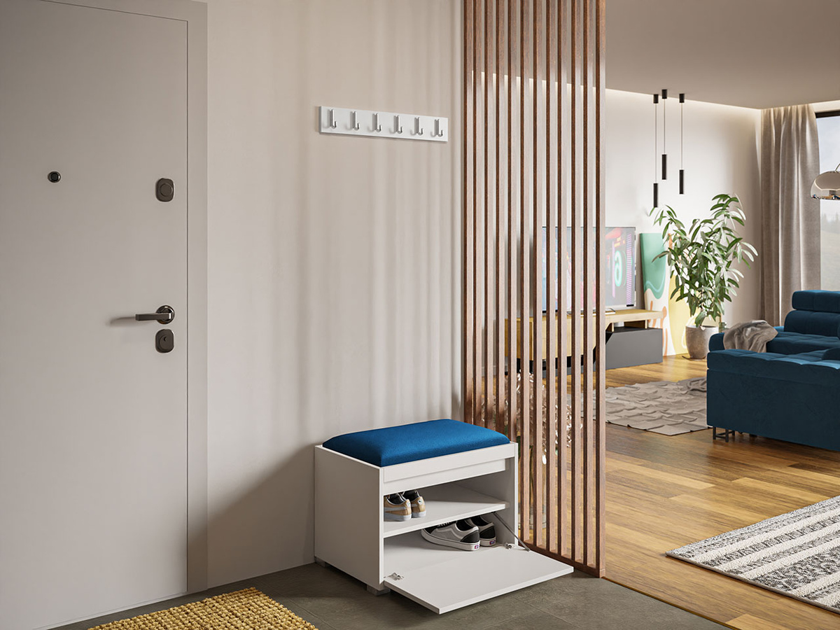 Conjunto para corredor Comfivo Pinus VIII (Branco + Manila 26)