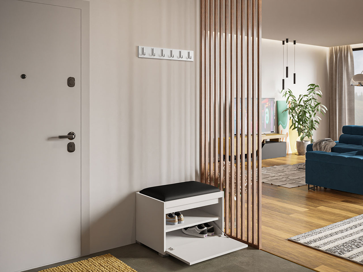 Conjunto para corredor Comfivo Pinus VIII (Branco + Soft 011)