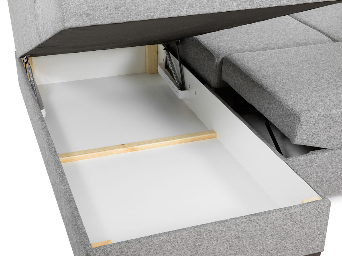 Sofá de canto Comfivo Flumen I (Soft 017 + Lux 06)