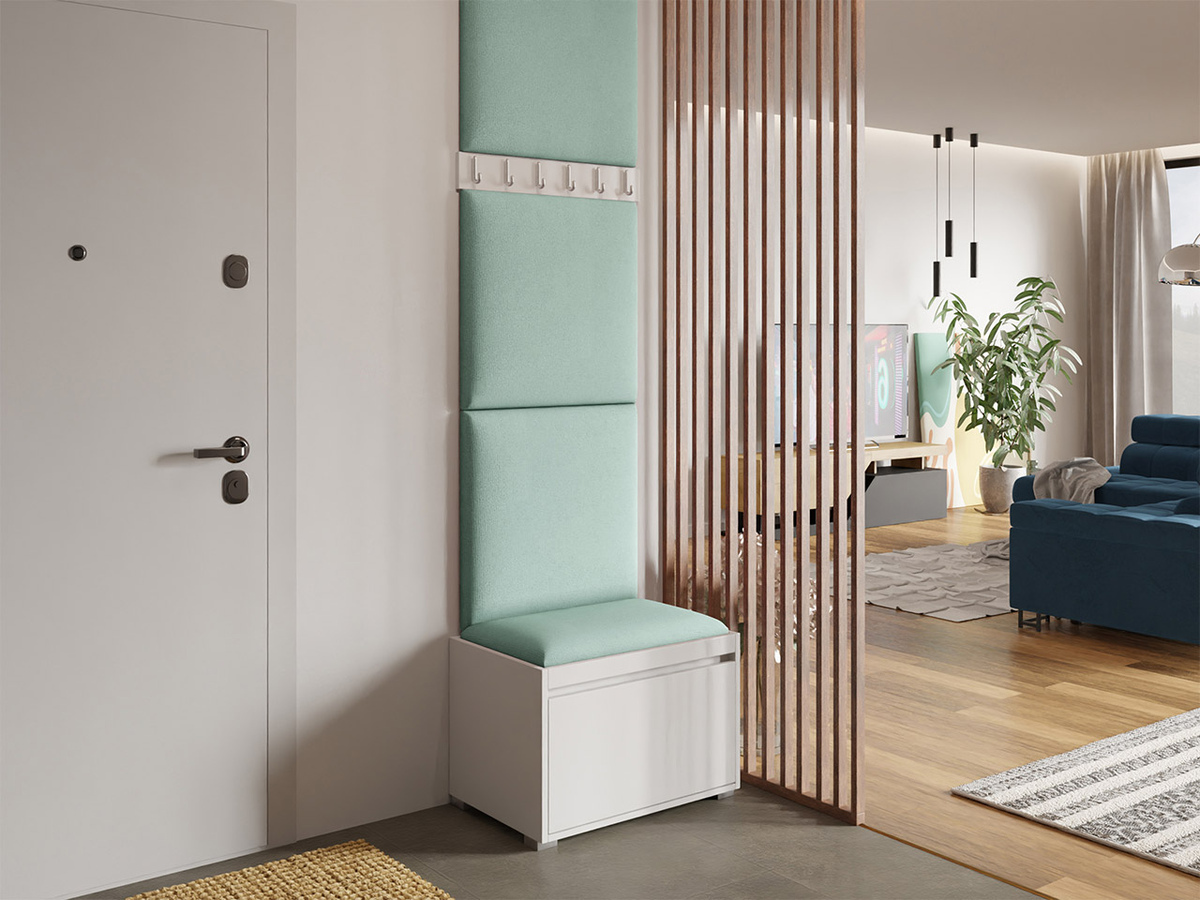 Conjunto para corredor Comfivo Pinus IX (Branco + Manila 11)