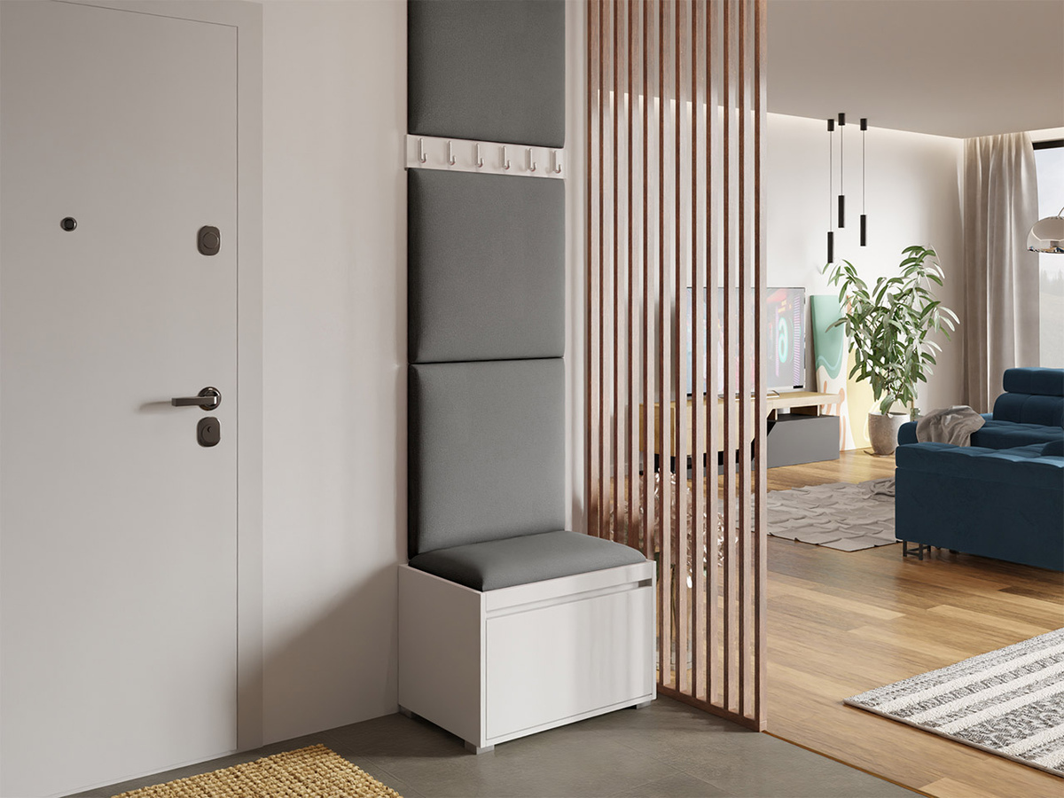 Conjunto para corredor Comfivo Pinus IX (Branco + Manila 16)