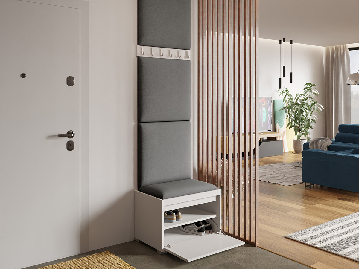 Conjunto para corredor Comfivo Pinus IX (Branco + Manila 16)