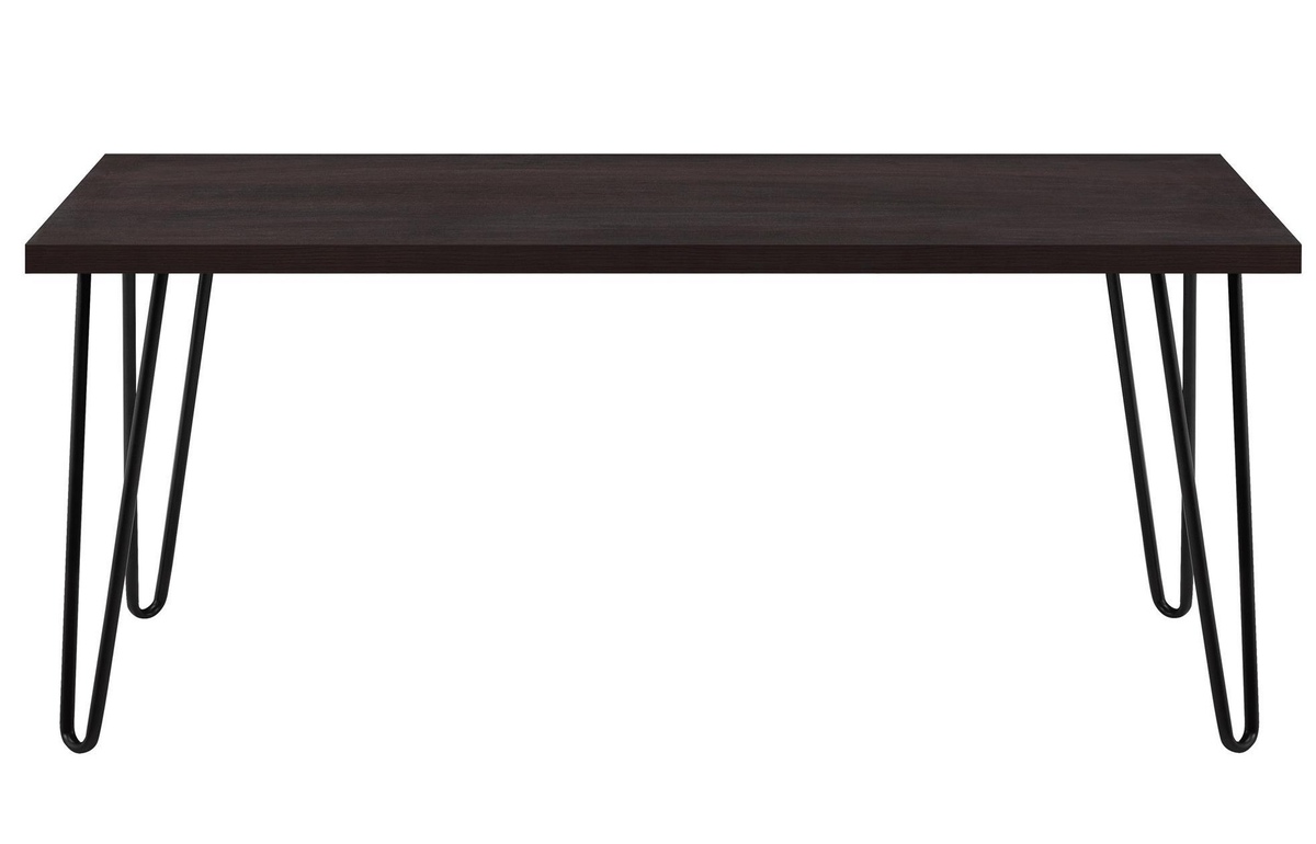 Mesa de centro Nutive 100 (Castanho escuro)