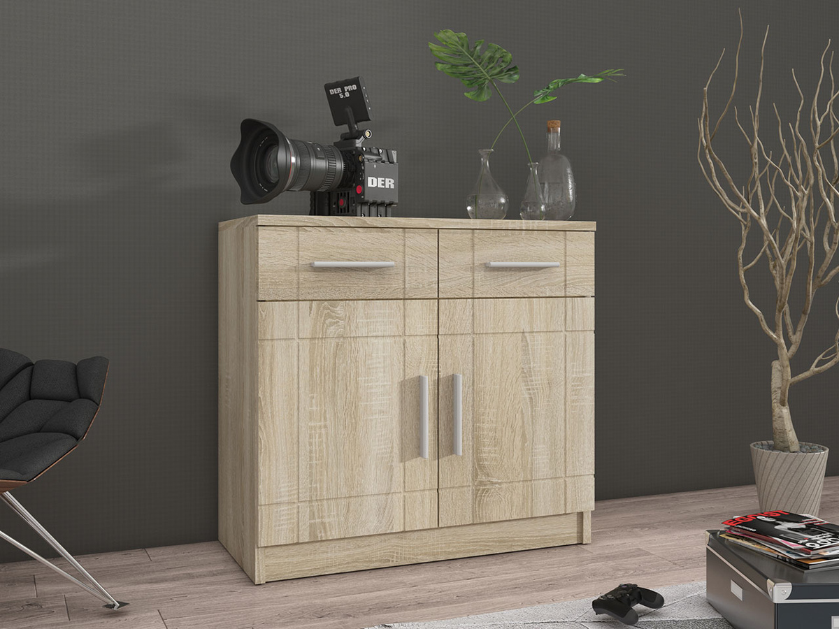 Cómoda Bacces (Carvalho sonoma)