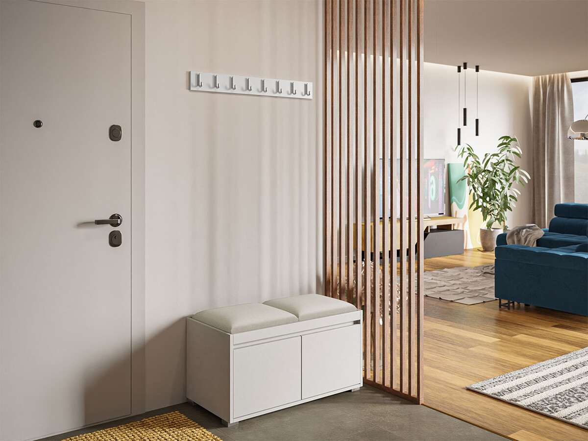 Conjunto para corredor Comfivo Pinus I (Branco + Manila 02)