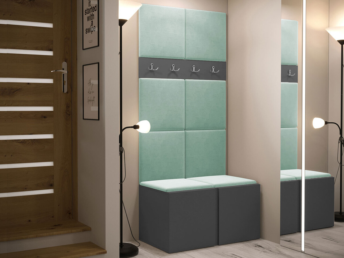 Conjunto para corredor Hartford 267 (Grafite)