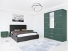 Conjunto para quarto Dortivu 154 (Verde + Inari 96)