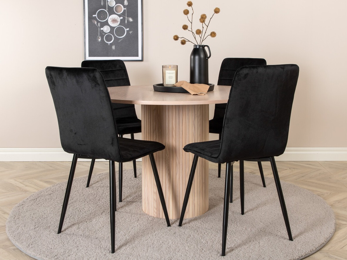 Conjunto para refeições Dallas 3101 (Preto)