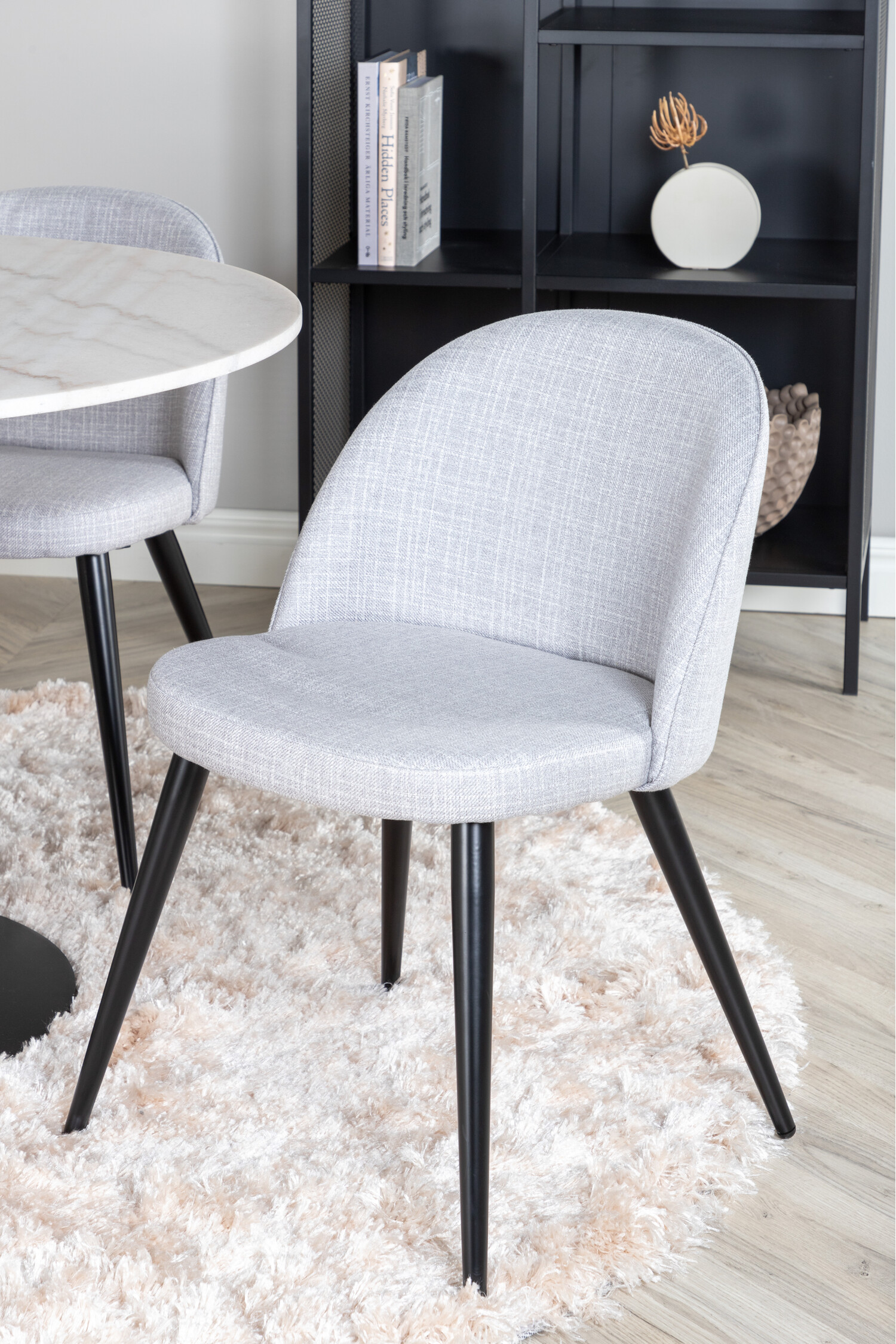 Conjunto para refeições Dallas 2572 (Preto + Cinzento claro)