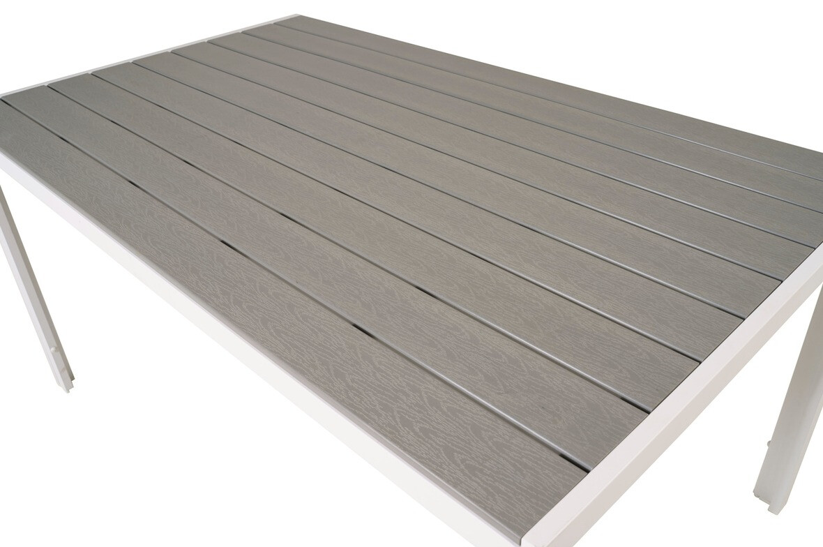 Mesa para o exterior Dallas 2712 (Cinzento + Branco)