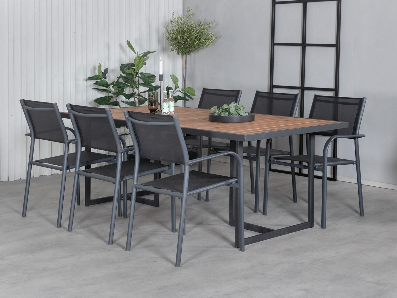 Conjunto de mesa e cadeiras Dallas 2916