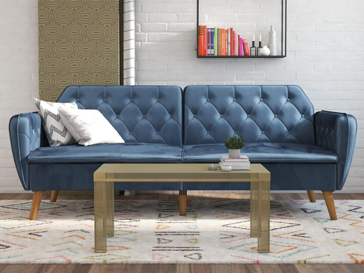 Sofá-cama Novogratz 106 (Azul)