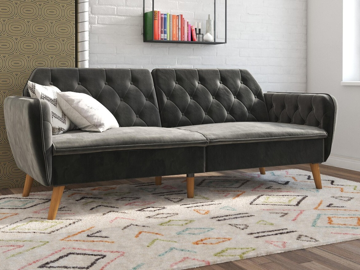 Sofá-cama Novogratz 106 (Cinzento)