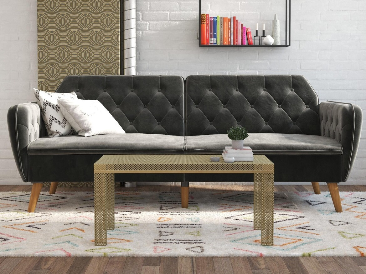 Sofá-cama Novogratz 106 (Cinzento)