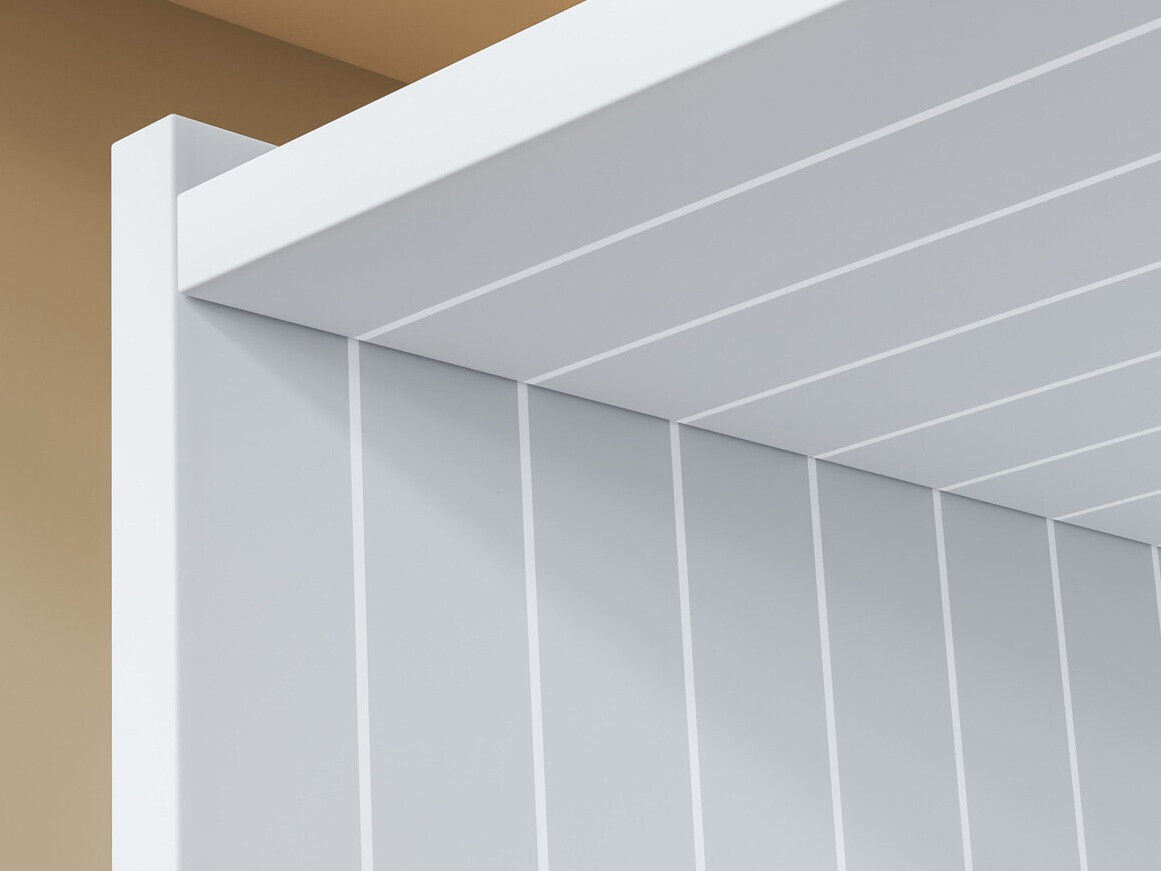 Roupeiro Vestivo 100 (Carvalho do Monastery + Preto)