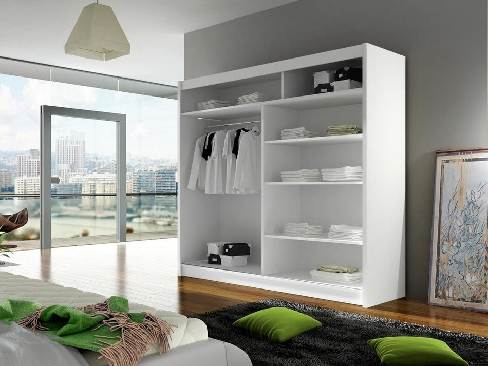 Roupeiro Closico 100 (Carvalho escuro)