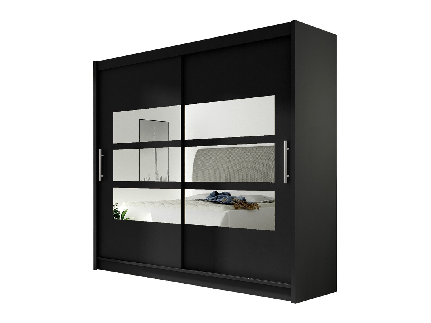 Roupeiro Closico Pallor III (Preto)