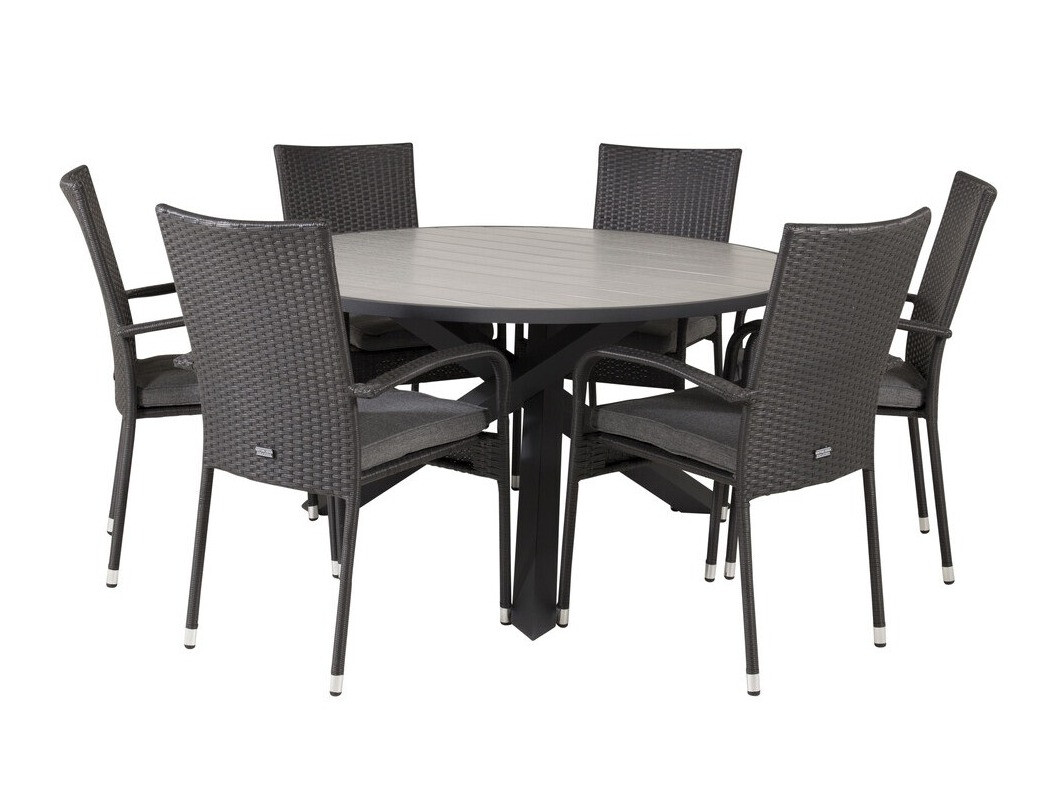 Conjunto de mesa e cadeiras Dallas 2425