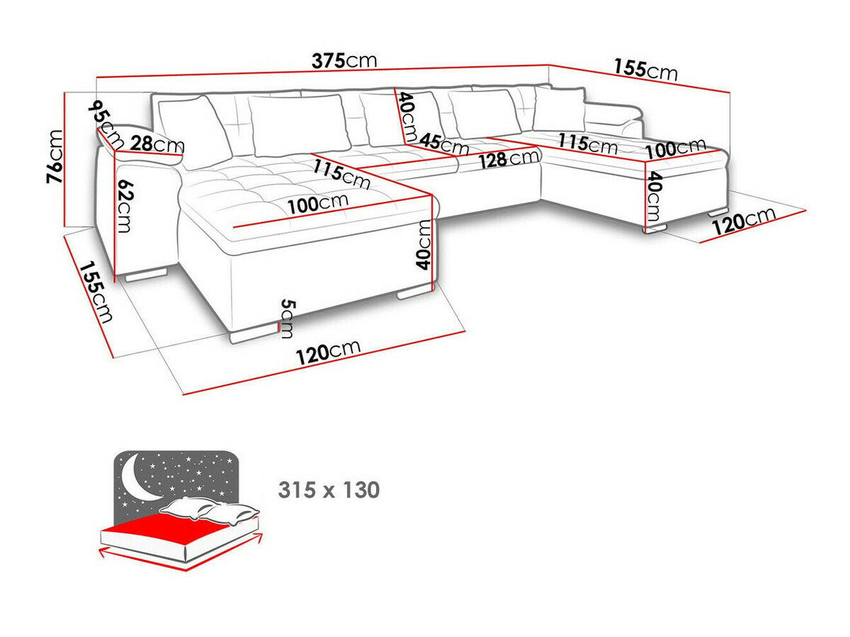 Sofá de canto Comfivo 111 (Uttario Velvet 2951 + Senegal 823)