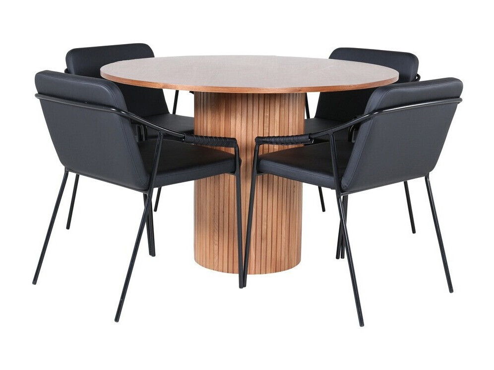 Conjunto para refeições Dallas 3098 (Nogueira)