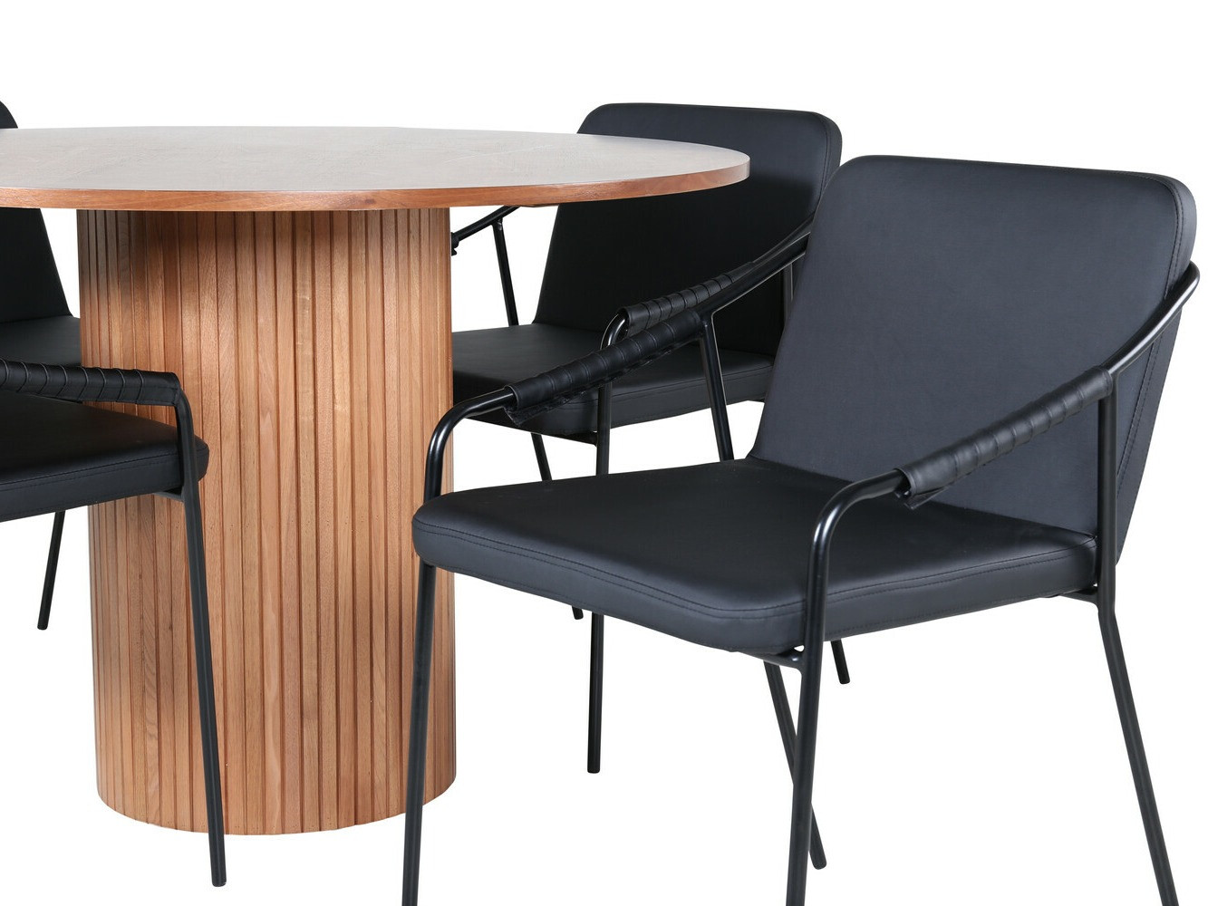 Conjunto para refeições Dallas 3098 (Nogueira)