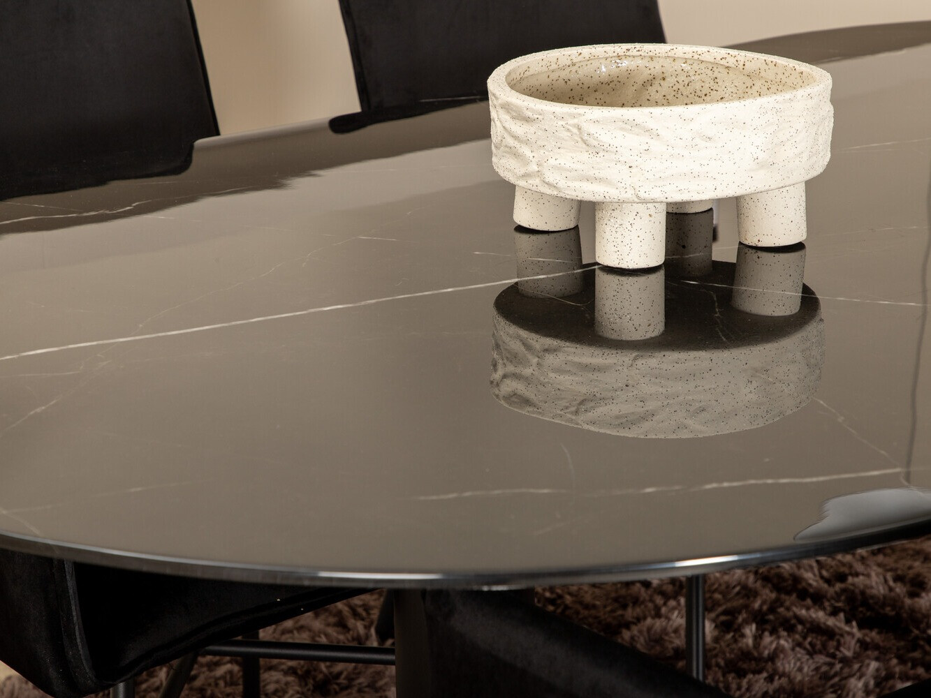 Conjunto para refeições Dallas 3066 (Preto)