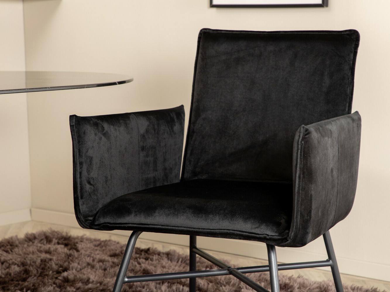 Conjunto para refeições Dallas 3066 (Preto)