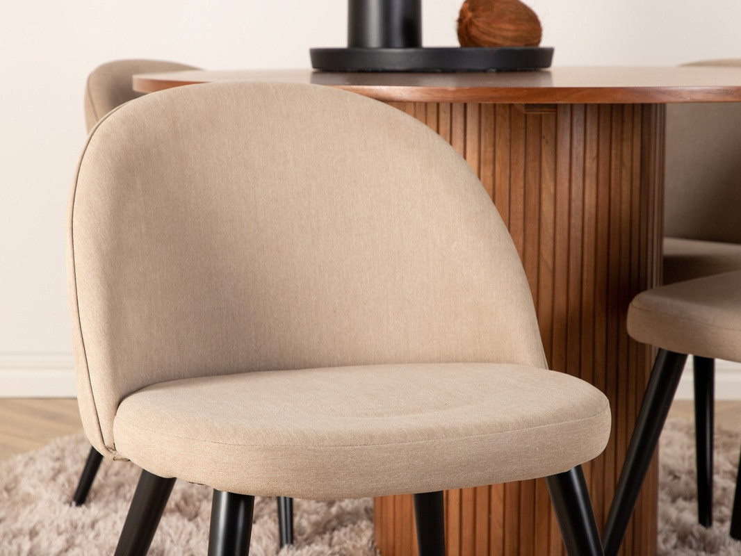 Conjunto para refeições Dallas 3071 (Bege + Preto)