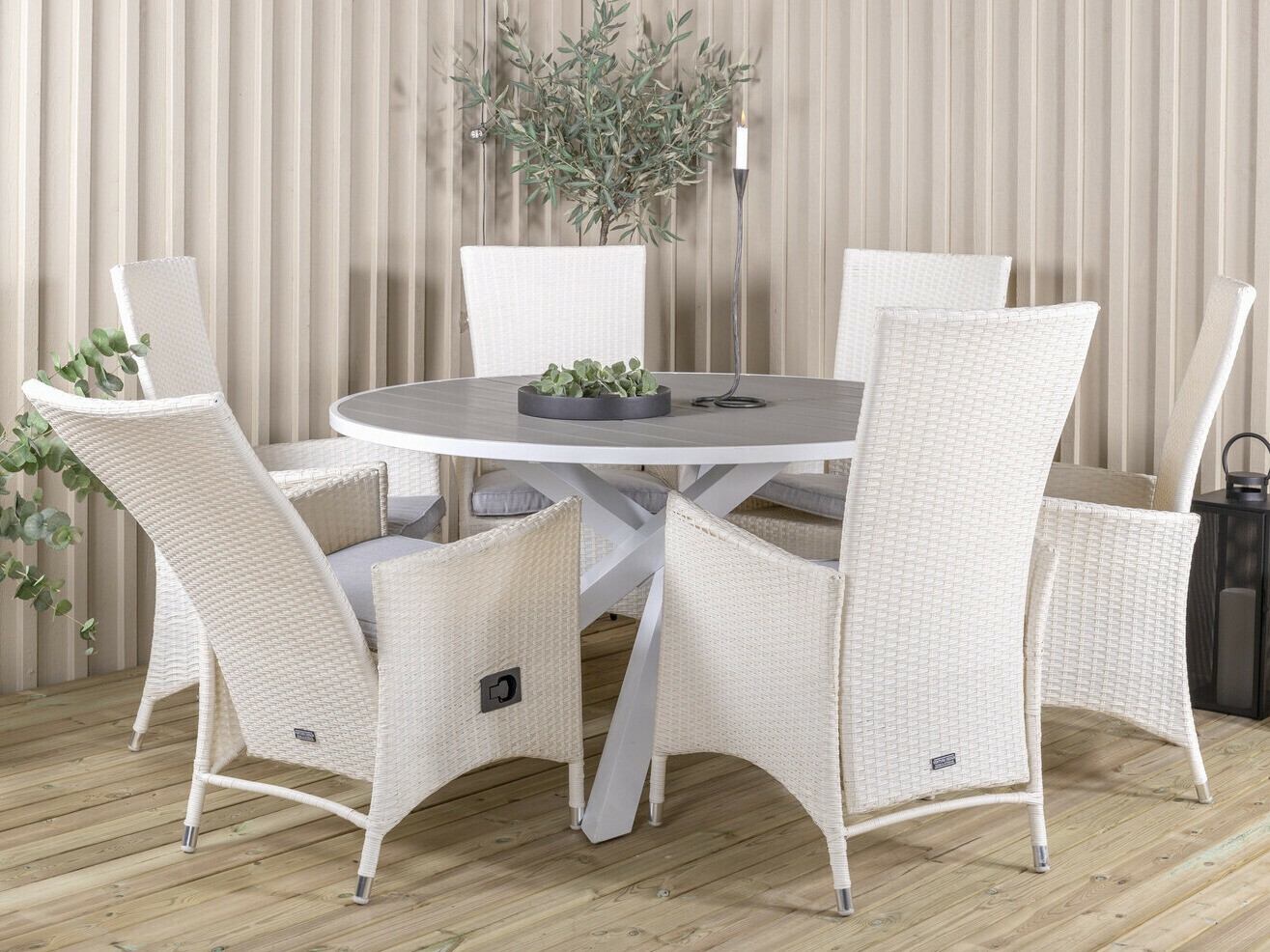 Conjunto de mesa e cadeiras Dallas 2352