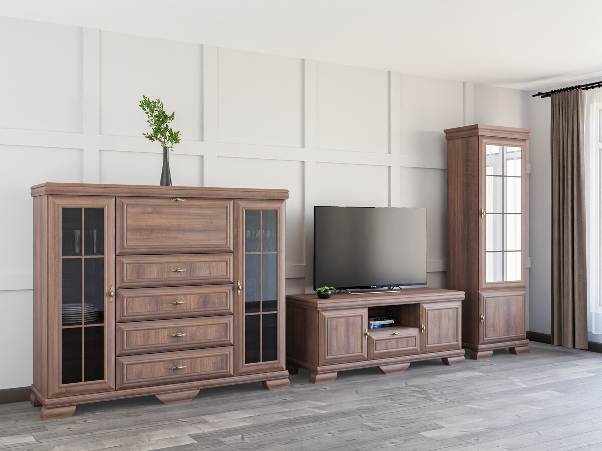 Conjunto para sala de estar Salmeru 117 (Samoa King Nogueira)