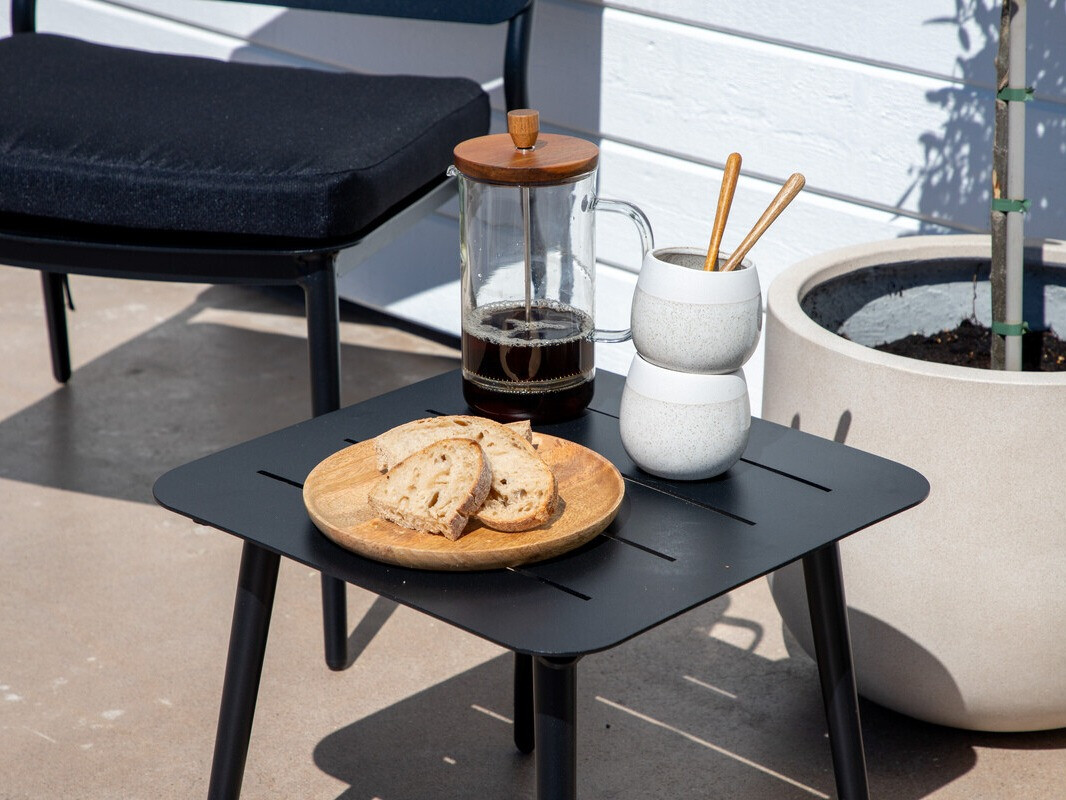 Mesa de centro para o exterior Dallas 2840 (Preto)