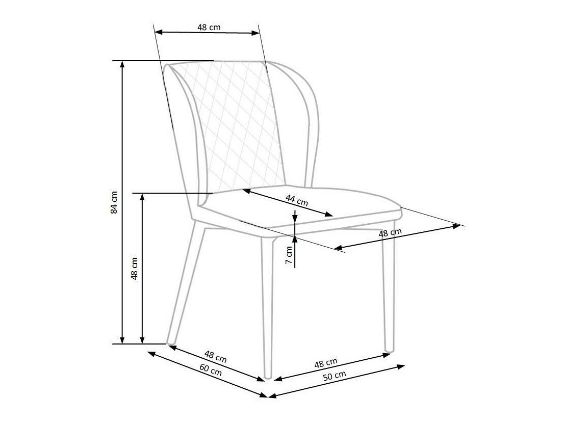 Cadeira Houston 695 (Cinzento)
