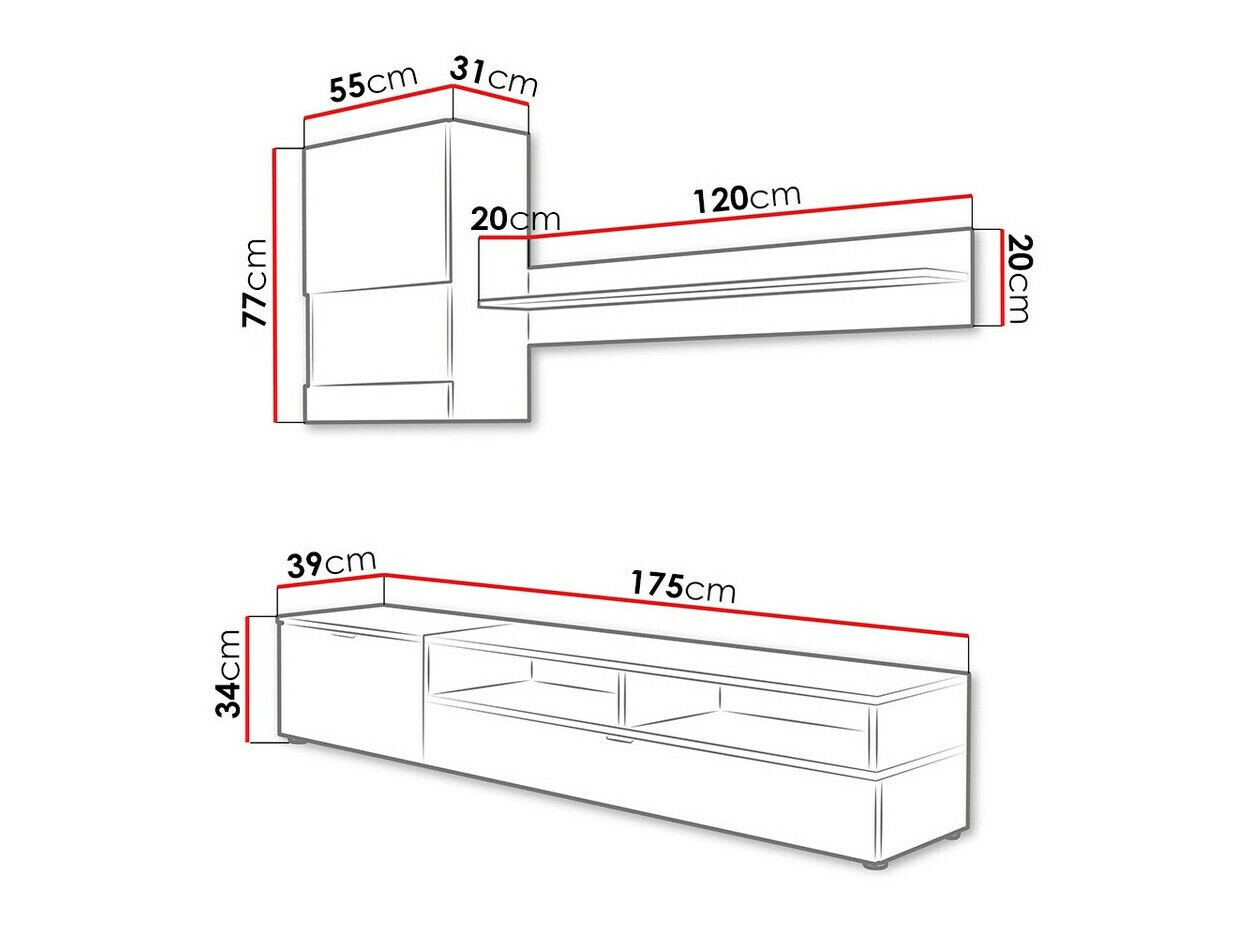 Conjunto para sala de estar Toledo 113