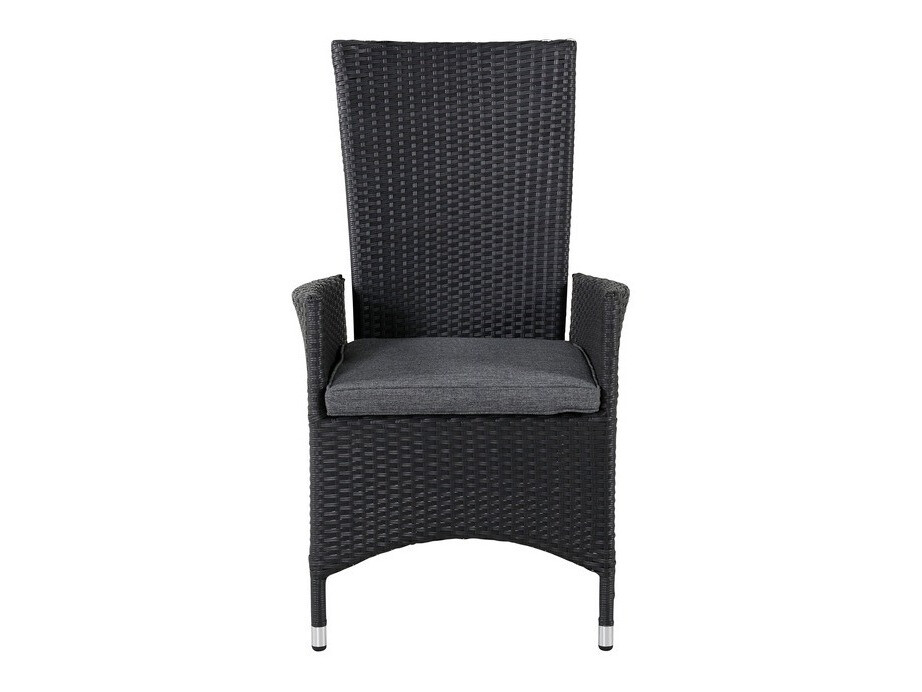 Poltrona para o exterior Dallas 735 (Preto + Cinzento)