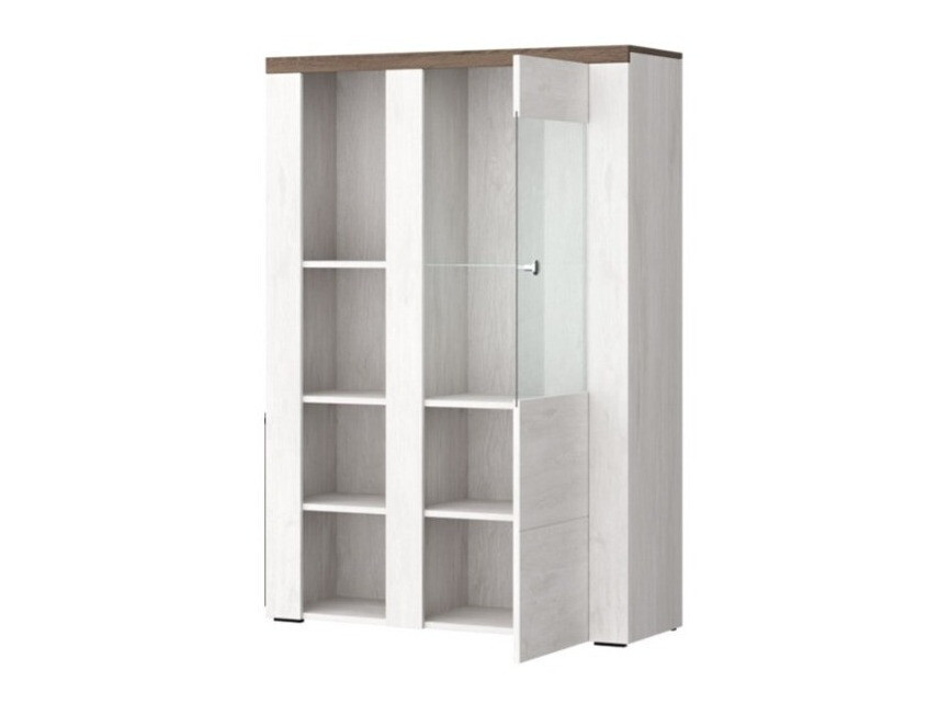 Estante Salelbo 104 (Larício de cebola + Brigadeiro carvalho)